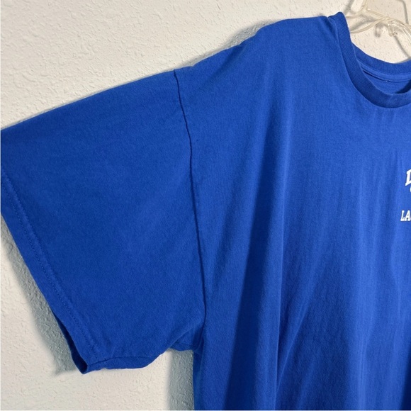 Duke Blue Devils Lacrosse TRT T-Shirt Men’s 2XL Blue Short Sleeve Double Sided - Picture 6 of 10